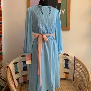 Vintage Blue Petite Dress